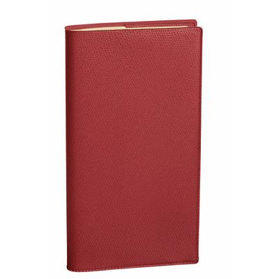 3371010480500-Agenda Impala Italsept spiralé - 1 semaine sur 2 pages - 8,8 x 17 cm - rouge - Quo Vadis--0