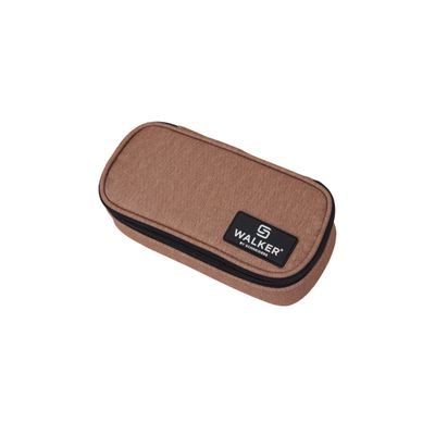 9002638235121-Trousse plumier Walker Pure Eco - 1 compartiment - biscuit (marron) - Carpentras--0