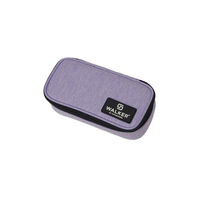 9002638235169-Trousse plumier Walker Pure Eco - 1 compartiment - lavande - Carpentras--0