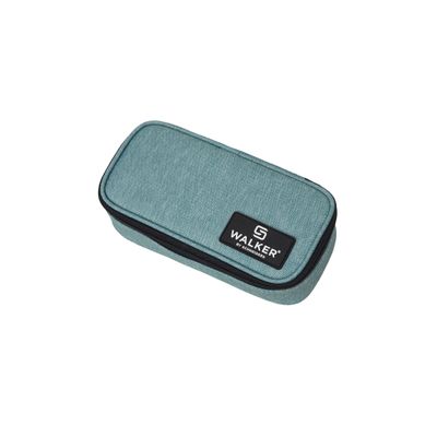 9002638235107-Trousse plumier Walker Pure Eco - 1 compartiment - vert sauge - Carpentras--0