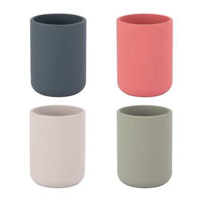 8410782196914-APLI Up North - Pot à crayons - silicone - Disponible dans différentes couleurs - gris-bleu, beige, r--0