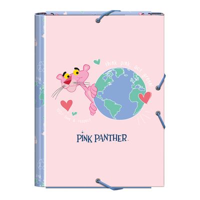 8421938515671-Dohe EcoPink - Chemise à 3 rabats - pour Folio - pink panther--0
