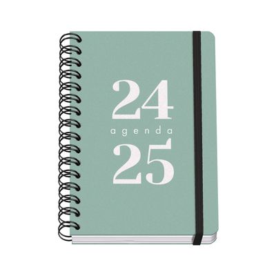 8421938517798-Dohe Grammar - Agenda scolaire - 2024-2025 - semainier - reliure à anneaux métalliques - A5 (150 x 210 mm) - vert - po--0