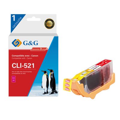6937173406237-Cartouche compatible Canon CLI-521 - magenta - G&G--0