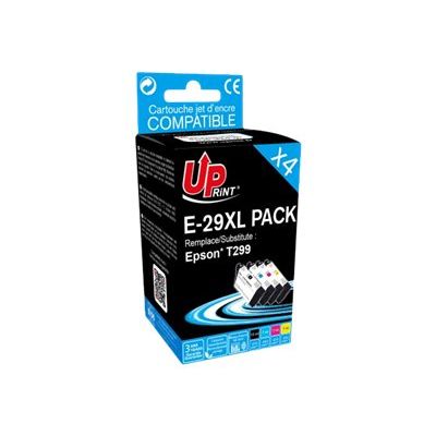 3584770723675-Cartouche compatible Epson 29XL Fraise - Pack de 4 - noir, cyan, magenta, jaune - Uprint-P_405112781_1-0
