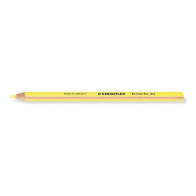 4007817109991-STAEDTLER Textsurfer dry - Crayon de couleur - cire - jaune fluo - 4 mm-P_405117719_1-0