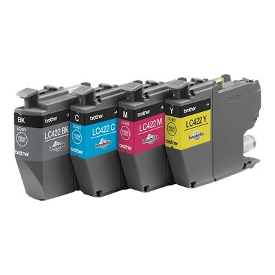 4977766816793-Brother LC422 - pack de 4 - noir, jaune, cyan, magenta - cartouche d'encre originale-P_405121528_2-1