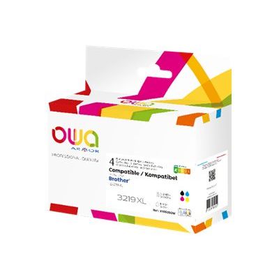 3112539812355-Cartouche remanufacturée Brother LC3219XL - pack de 4 - noir, jaune, cyan, magenta - Owa-P_405131035_1-0