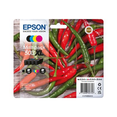 8715946707747-Epson 503XL Piments - pack de 4 - noir, jaune, cyan, magenta - cartouche d'encre originale-P_405134469_2-1