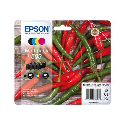 8715946707570-Epson 503 Piments - pack de 4 - noir, jaune, cyan, magenta - cartouche d'encre originale-P_405134470_2-1