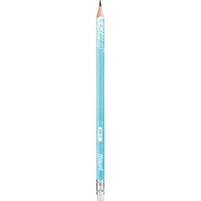 3154148518044-Maped Black'Peps Glitter - Crayon à papier - HB - embout gomme - disponible dans différe-P_405137064_4-3