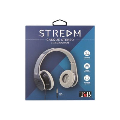 3303170088142-T'nB STREAM - Casque filaire prise jack 3,5mm - bleu-P_405150566_4-3