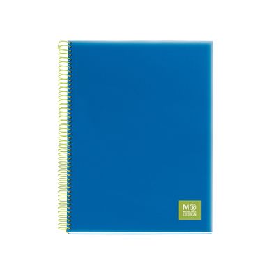 8422593422861-Cahier polypro à spirale A4 (21x29,7 cm) - 120 pages - petits carreaux (Seyes) - bleu-P_405156142_1-0
