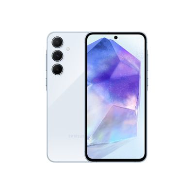 8806095467344-Samsung Galaxy A55 - 5G smartphone - double SIM - RAM 8 Go / Mémoire interne 256 Go - microSD slot - écran OEL - 6.6" - 2340 x 1080 pixels (120 Hz) - 3 x caméras arrière 50 MP, 12 MP, 5 MP - front camera 32 -P_405188398_1-0