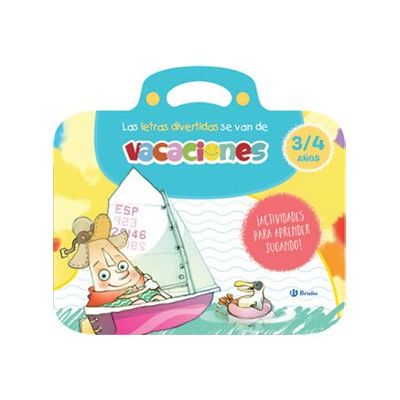 9788413493985-Las letras divertidas se van de vacaciones. ¡Actividades para aprender jugando! - par Carril Marti-P_405222135_1-0