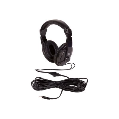 0404052235050-T'nB Wired TV Headphones - Écouteurs filaire - circum-aural - noir-P_405223505_1-0