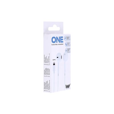 3303170114865-T'nB WAY - Écouteurs filaire avec micro - Lightning - blanc-P_405224274_8-7