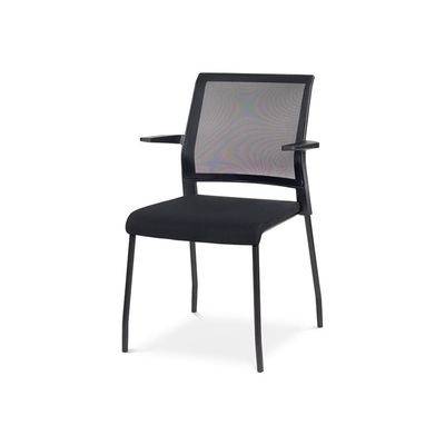 8427951072733-rocada Ergoline - Chaise - visiteur - accoudoirs - métal - noir, noir époxy-P_405224944_1-0