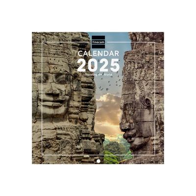 8422952383253-Finocam - Calendrier - fixation murale - 2025 - traveling the world - mois à afficher - 1-P_405226664_2-0