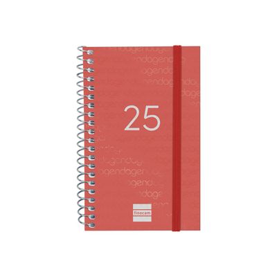 8422952387169-Finocam - Agenda - 2025 - semainier - reliure à spirale - E3 - 79 x 127 mm - rouge - poly-P_405226691_5-0