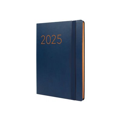 8422952382256-Finocam Flexi Lisa - Agenda - 2025 - semainier - FA5 - A5 (148 x 210 mm) - bleu - polyuré-P_405227077_5-0