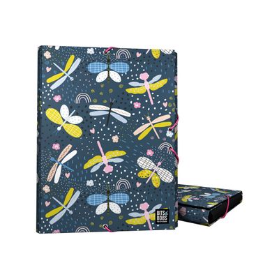 8413623253289-Grafoplas BITS&BOBS - Chemise à 3 rabats - pour Folio - libellule-P_405241612_1-0