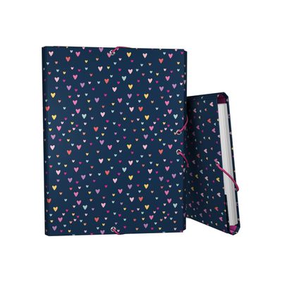 8413623253418-Grafoplas BITS&BOBS - Chemise à 3 rabats - pour Folio - cœurs-P_405241613_1-0