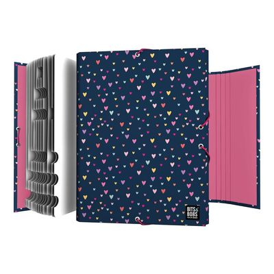 8413623227709-Grafoplas BITS&BOBS - Classeur - 12 positions - pour Folio - cœurs-P_405241634_1-0