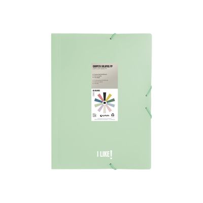 8413623484744-Grafoplas I Like! - Chemise à 3 rabats - pour Folio - vert clair-P_405241769_1-0