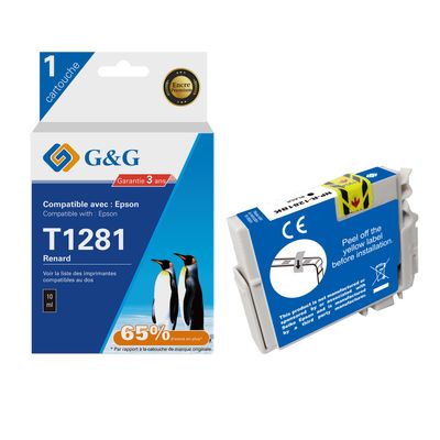 6941881289105-Cartouche compatible Epson T1281 Renard - noir - G&G-P_405242816_1-0