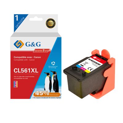 6941881289815-Cartouche compatible Canon CL-561XL - cyan, magenta,jaune - G&G-P_405243052_1-0