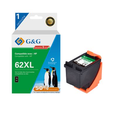 6941881289877-Cartouche compatible HP 62XL - noir - G&G-P_405243080_1-0