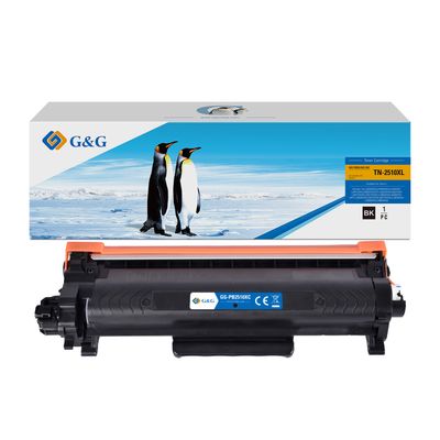 6942383122594-Cartouche laser compatible Brother TN2510XL - noir - G&G-P_405243127_1-0