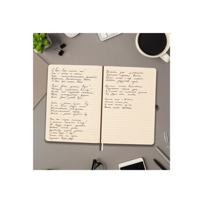 8422952393115-Finocam Nexo - Cahier de notes - A5 (148 x 210 mm) - 72 feuilles / 144 pages - papier blanc cassé - doublé - couverture -P_405246429_5-6