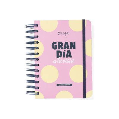 8445641063311-Mr. Wonderful Wonder - Agenda - 2025-2026 - 1 jour par page - reliure à anneaux métalliques - petit - 36-P_405248747_1-0