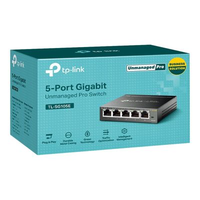 0404052523195-TP-Link Easy Smart TL-SG105E - Commutateur - 5 x 10/100/1000 - de bureau-P_405252319_1-2