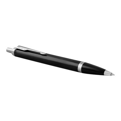 3501179316659-Parker IM - Stylo à bille noir/argent - encre bleue-Angle droit-2