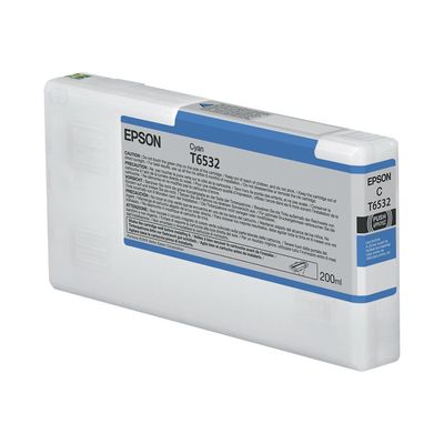 0010343877627-Epson T6532 - cyan - cartouche d'encre originale-Angle droit-0