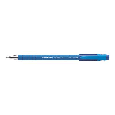 8008285096116-Paper Mate FlexGrip ultra - Stylo à bille - bleu - 1 mm - rétractable-Angle gauche-1