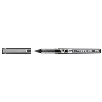 4902505085680-Pilot Hi-Tecpoint V5 - Roller - 0,5mm - noir--0