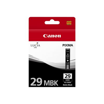 4960999681887-Canon PGI-29 - noir mat - cartouche d'encre originale-Avant-0