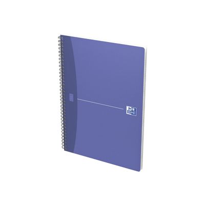 3020120022079-Oxford Office Essentials - Cahier à spirale A4 (21x29,7 cm) - 100 pages - petits carreaux (5x5 mm) - disponibl-Angle droit-3