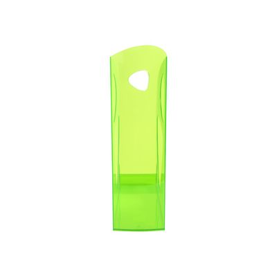 9002493019966-Exacompta Ecomag Linicolor - Porte-revues vert pomme translucide-Avant-1