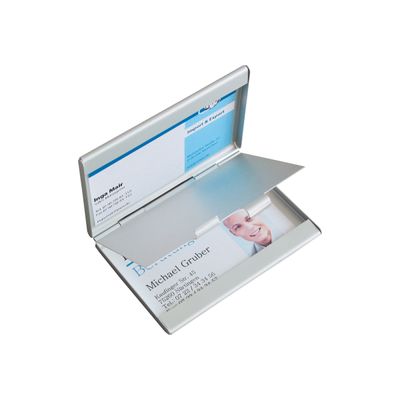 4004360980633-Sigel - Etui pour 30 cartes de visite - 2 compartiments-Angle gauche-2