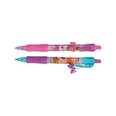3173740227765-Carpentras Smile Fantaisie - Stylo à bille cœurs - différents motifs disponibles-Angle gauche-0