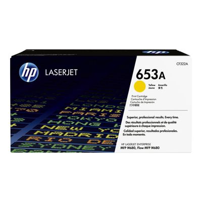 886112501143-HP 653A - jaune - toner LaserJet d'origine - LaserJet - cartouche laser-Avant-0