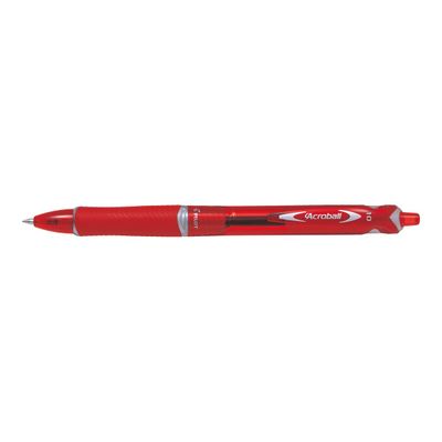 4902505424328-Pilot Acroball Begreen - 10 Stylos à bille - rouge - pointe moyenne-Angle gauche-0