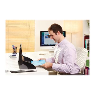 5028252371827-GBC CombBind C110 - machine à relier / relieuse perforeuse manuelle - perfore 12 feuilles - reli-Gauche-8