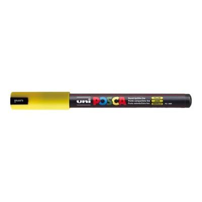 4902778089798-Posca - Feutre pointe extra fine - jaune-Angle gauche-0