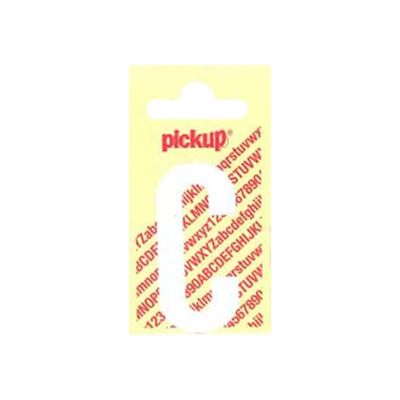 8711234222022-Pickup - Étiquette autocollante - 90 mm - Lettre C - blanc mat-Avant-0
